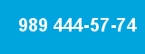 989 444-57-74 989 444-57-74